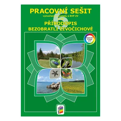 Přírodopis 6, 2. díl - Bezobratlí živočichové (barevný pracovní sešit), 4. vydání