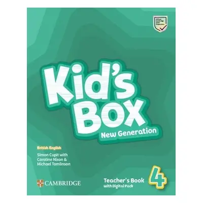 Kid´s Box New Generation 4 Teacher´s Book with Digital Pack British English - Simon Cupit