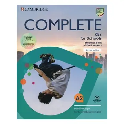 Complete Key for Schools Second edition Student´s Book without answers with Online Practice and 