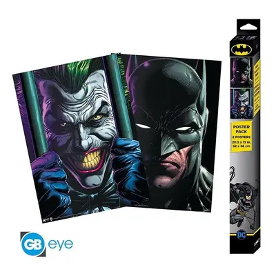 DC Comics Set Plakátů: Batman & Joker 2 ks