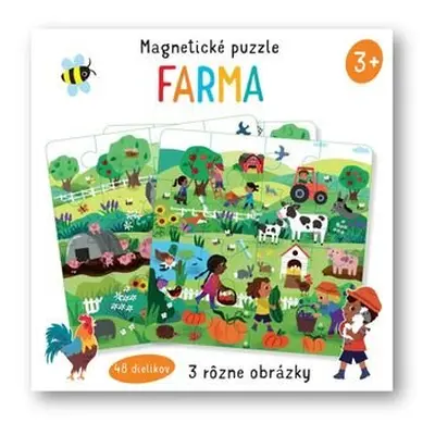 Magnetické puzzle Farma