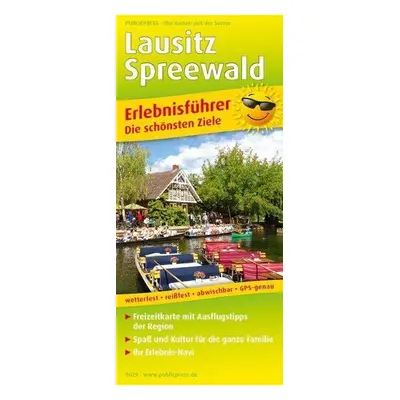 Lausitz, Spreewald 1:170 000 / mapa s průvodcem