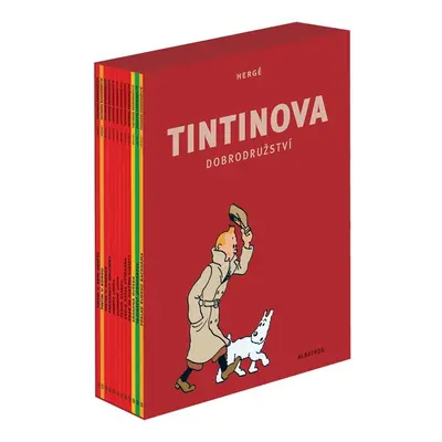 Tintinova dobrodružství BOX 1-12 - Hergé