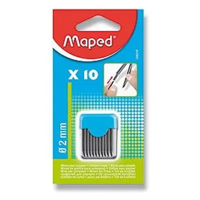 Maped - Tuhy pro kružítka 2mm, 10tuh