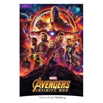 Pearson English Readers: Level 5 Marvel Avengers Infinity War Book + Code Pack - Mary Tomalin