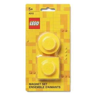 Magnetky LEGO set - žluté 2 ks