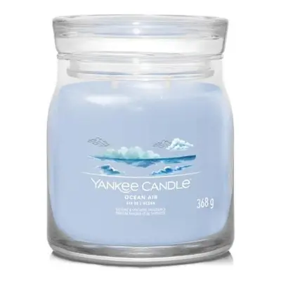 YANKEE CANDLE Ocean Air svíčka 368g / 2 knoty (Signature střední)