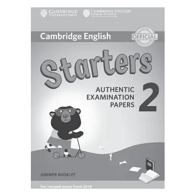 Cambridge English Young Learners 2 for Revised Exam from 2018 Starters Answer Booklet