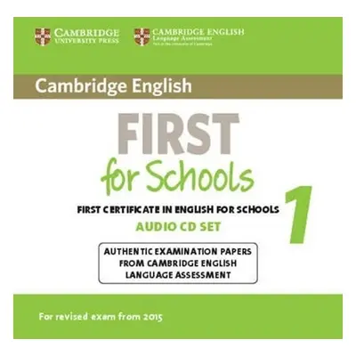 Cambridge English First for Schools 1 Audio CDs (2) for Revised Exam from 2015 - kolektiv autor