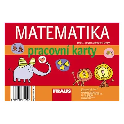 Matematika 1 pro ZŠ pracovní karty - kolektiv autorů