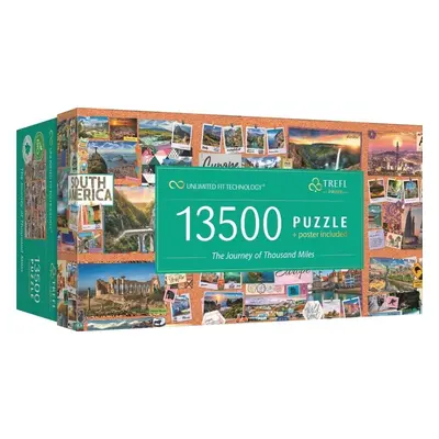 Puzzle Cesta dlouhá tisíc mil 13500 dílků