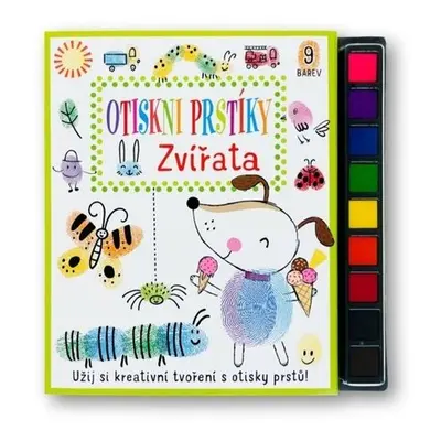 Zvířata - Otiskni prstíky - Emma Munro Smith