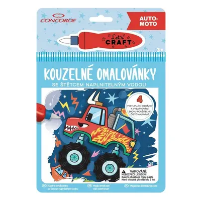 Concorde Kouzelné omalovánky - Auto-moto