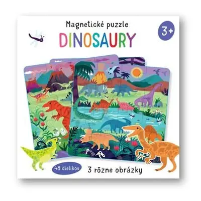 Magnetické puzzle Dinosaury