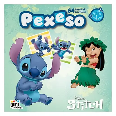 Pexeso v sešitu Lilo & Stitch