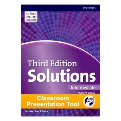 Solutions Intermediate Student´s Book + Workbook CPT Access Card, 3rd - kolektiv autorů