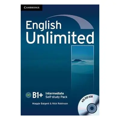 English Unlimited Intermediate Self-study Pack (workbook with DVD-ROM) - Baigent, Maggie; Robins