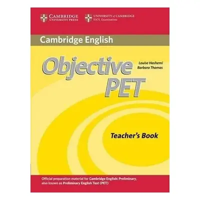 Objective PET Teacher´s Book (2nd) - Louise Hashemi