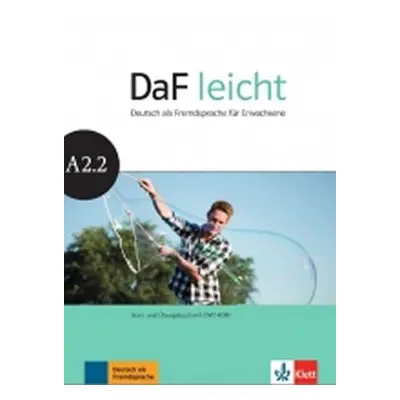 DaF leicht A2.2 – Kurs/Arbeitsbuch + DVD-Rom