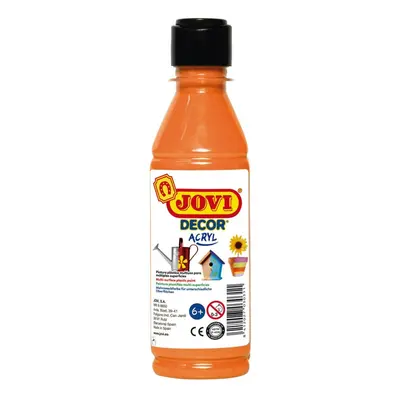 JOVI Decor akrylová barva - oranžová 250 ml