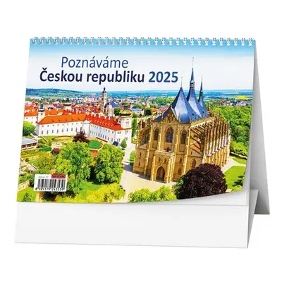 Poznáváme Českou republiku 2025 - stolní kalendář