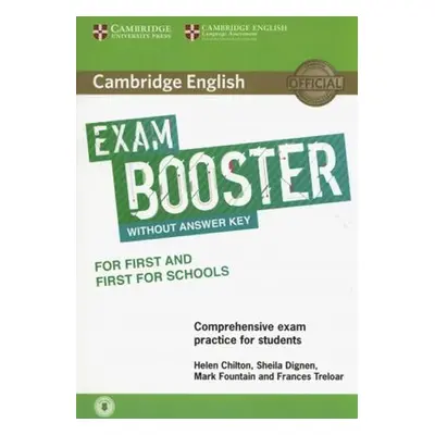 Cambridge English Exam Booster for First and First for Schools without Answer Key with Audio - H