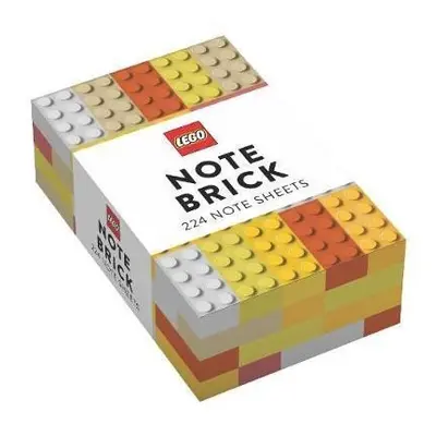 LEGO: Note Brick (Yellow-Orange) - LEGO