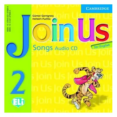 Join Us for English 2 Songs Audio CD - Günter Gerngross