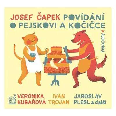 Povídání o pejskovi a kočičce - CDmp3 - Josef Čapek