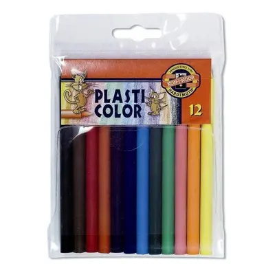 Koh-i-noor pastelky PLASTICOLOR 12 ks