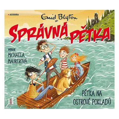 Správná pětka 1. na ostrově pokladů - CDmp3 (Čte Michaela Maurerová) - Enid Blytonová