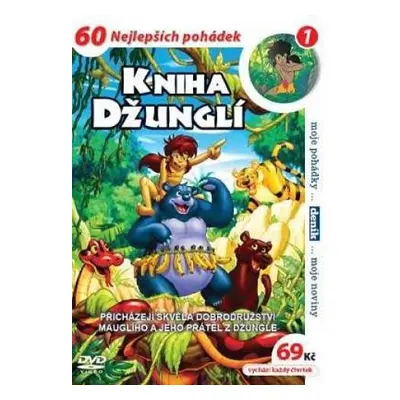 Kniha džunglí 01 - 4 DVD pack