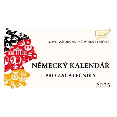 Německý měsíční kalendář 2025 začátečník