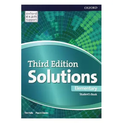 Solutions Elementary Student´s Book 3rd (International Edition) - Tim Falla