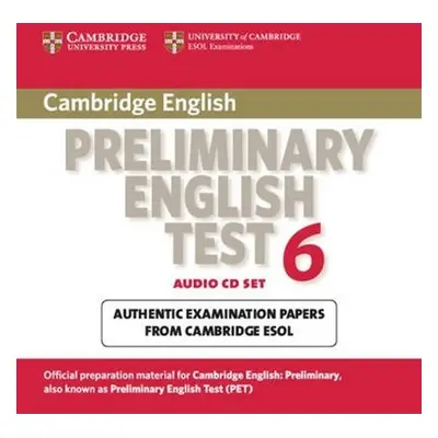 Cambridge Preliminary English Test 6 Audio CDs (2) - Cambridge ESOL