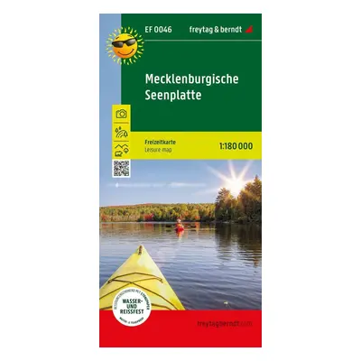 Mecklenburgische Seenplatte 1:180 000 / dobrodružný průvodce