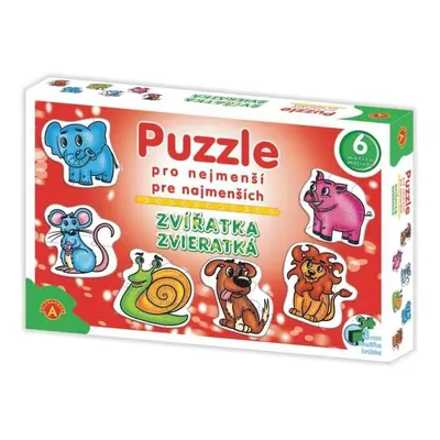 Puzzle pro nejmenší - Zvířátka