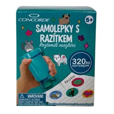 Samolepky s razítkem CONCORDE - Roztomilí mazlíčci