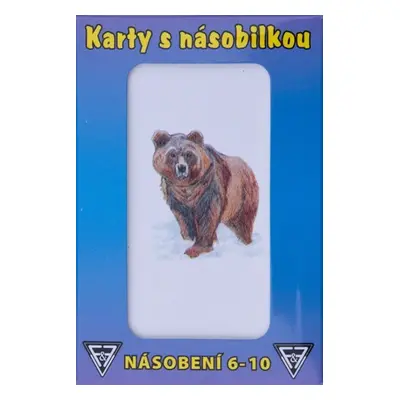 Karty s násobilkou - Násobení 6-10 - Dobruška Flösslerová