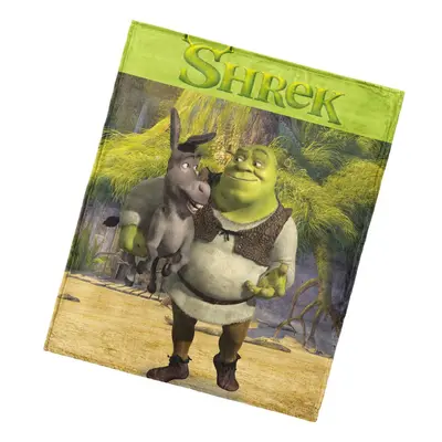 Dětská deka Shrek a Oslík 130x160 cm