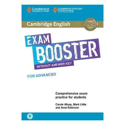 Cambridge English Exam Booster for Advanced without Answer Key with Audio - Allsop, Carole; Litt