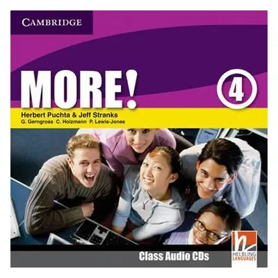 More! 4 Class Audio CDs (2) - Herbert Puchta