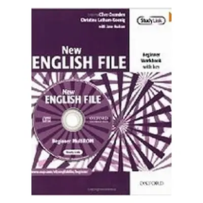 New English File Beginner Workbook with Key+ Multi-ROM Pack - Christina Latham-Koenig