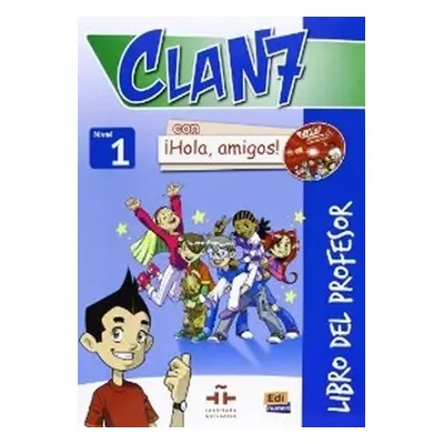 Clan 7 Nivel 1 Libro del profesor + CD + CD-ROM - Gonez Castro, Maria