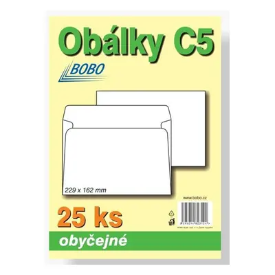 Obálky C5 obyčejné (bal.25ks)