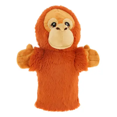 Keel Toys Keeleco plyšový maňásek na ruku eko 27 cm - Orangutan