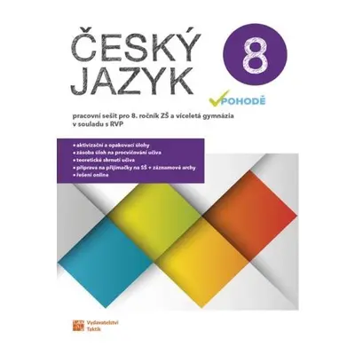 Český jazyk v pohodě 8 – pracovní sešit, 2. vydání