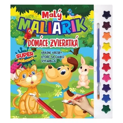 Malý maliarik Domáce zvieratká