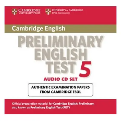 Cambridge Preliminary English Test 5 Audio CD Set (2 CDs) - Cambridge ESOL