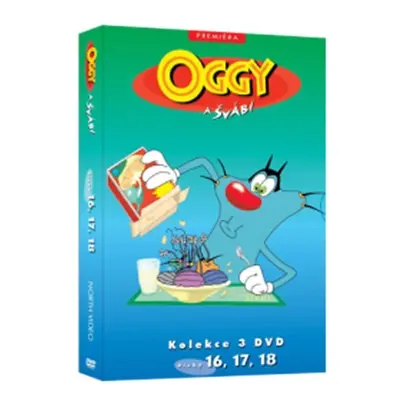 Oggy a švábi 16 - 18 / kolekce 3 DVD